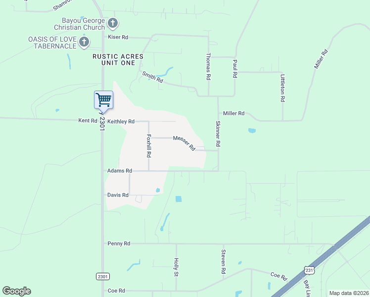 map of restaurants, bars, coffee shops, grocery stores, and more near 7034 Messer Road in Panama City