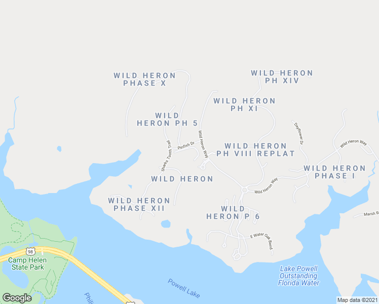 map of restaurants, bars, coffee shops, grocery stores, and more near 1600 Lost Cove Lane in Panama City Beach