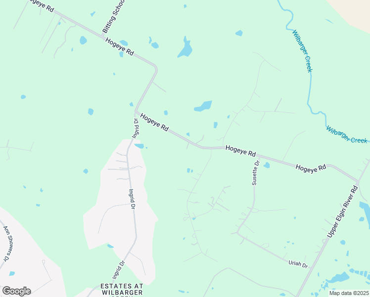 map of restaurants, bars, coffee shops, grocery stores, and more near 22801 Hogeye Road in Elgin