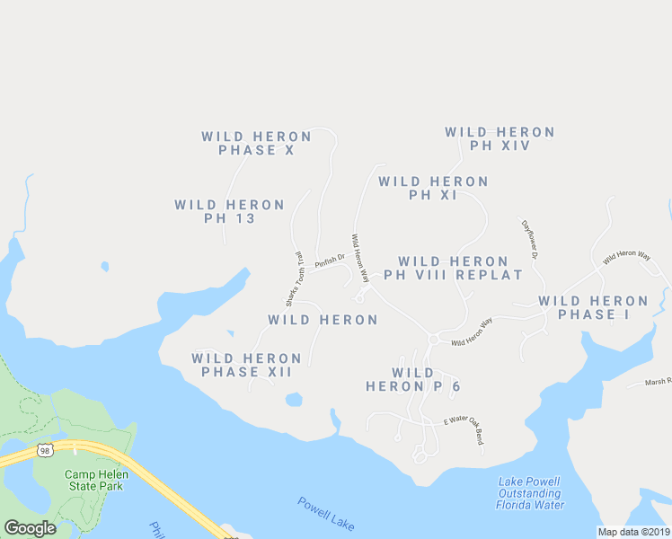 map of restaurants, bars, coffee shops, grocery stores, and more near 1600 Lost Cove Lane in Panama City Beach