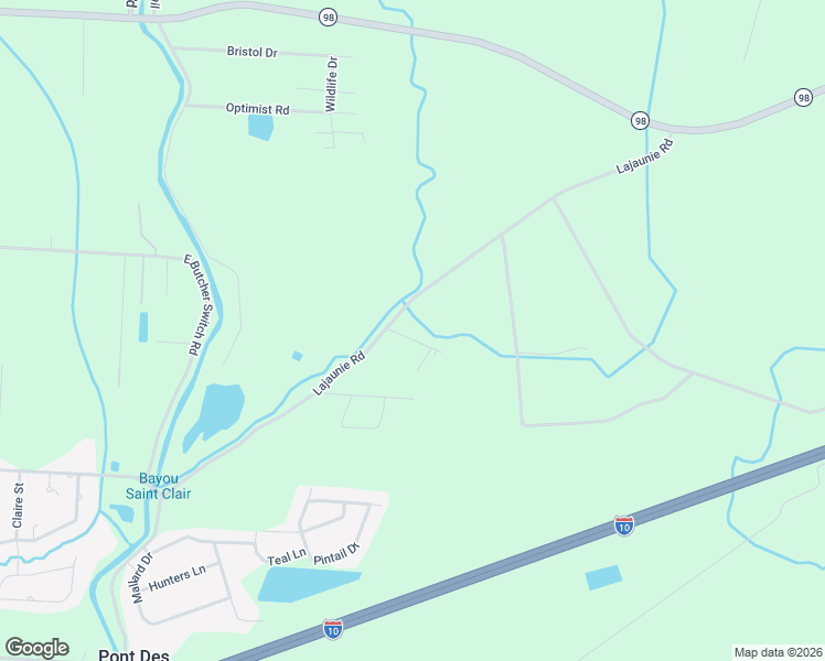 map of restaurants, bars, coffee shops, grocery stores, and more near 103 Janel Drive in Lafayette