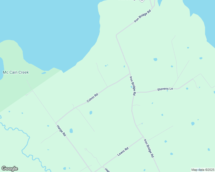 map of restaurants, bars, coffee shops, grocery stores, and more near 6458 Colvin Road in Burton