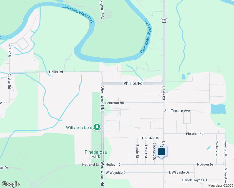 map of restaurants, bars, coffee shops, grocery stores, and more near 3322 Westwood Rd in Westlake