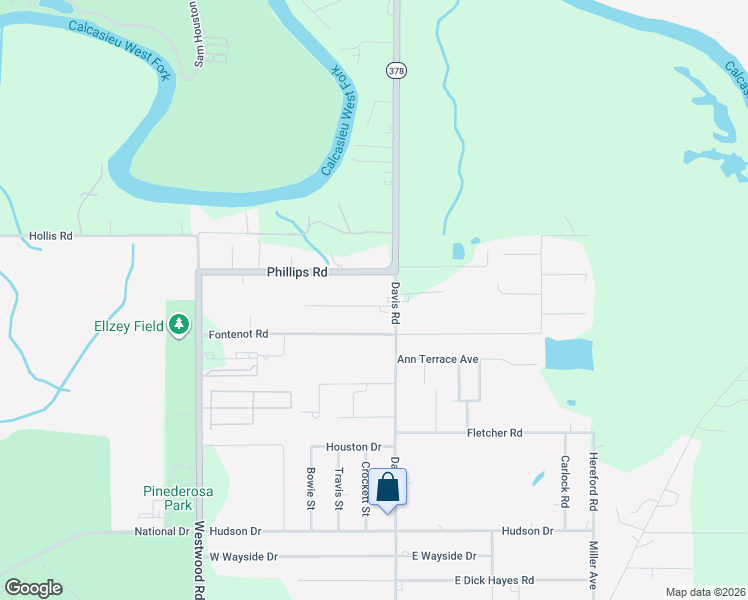 map of restaurants, bars, coffee shops, grocery stores, and more near 3317 Davis Road in Westlake
