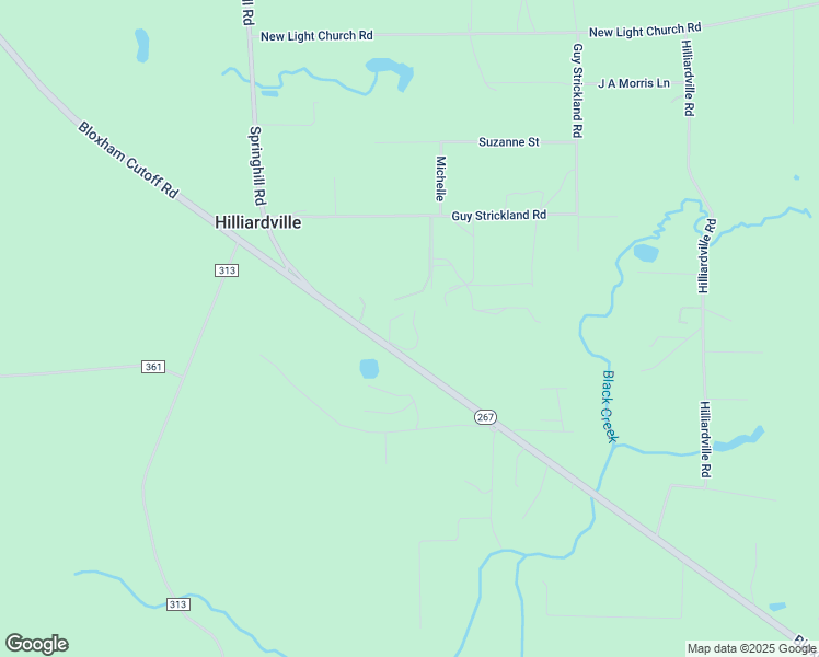 map of restaurants, bars, coffee shops, grocery stores, and more near 75 Sandy Acres Circle in Crawfordville