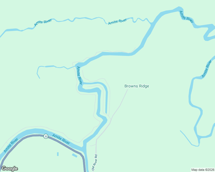 map of restaurants, bars, coffee shops, grocery stores, and more near 14976 Paradise Road in Maurepas
