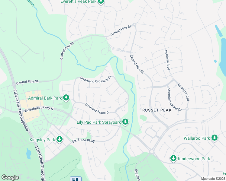 map of restaurants, bars, coffee shops, grocery stores, and more near 123 Cherry Oak Lane in Montgomery
