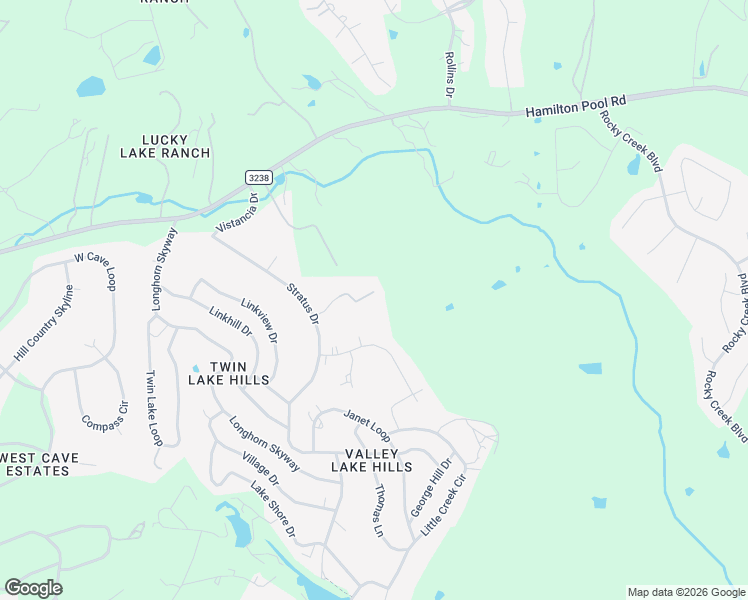 map of restaurants, bars, coffee shops, grocery stores, and more near 17624 Stratus Cove in Dripping Springs