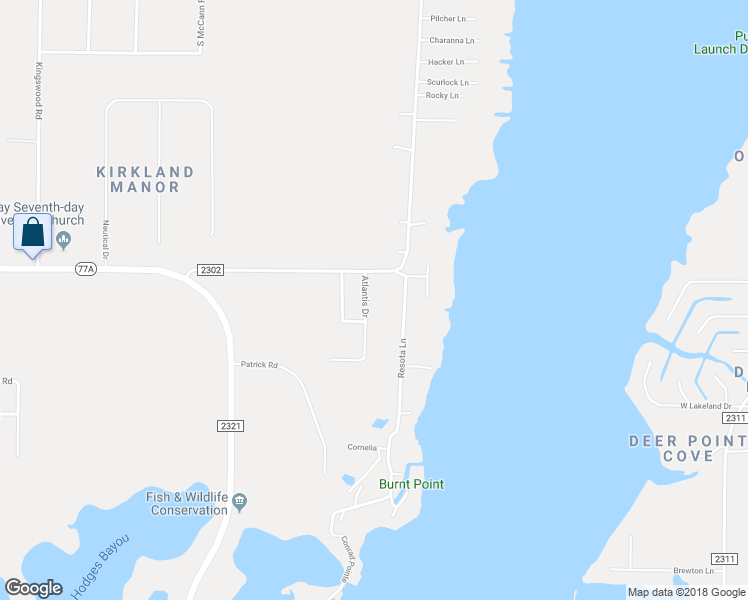 map of restaurants, bars, coffee shops, grocery stores, and more near 3774 Atlantis Drive in Southport