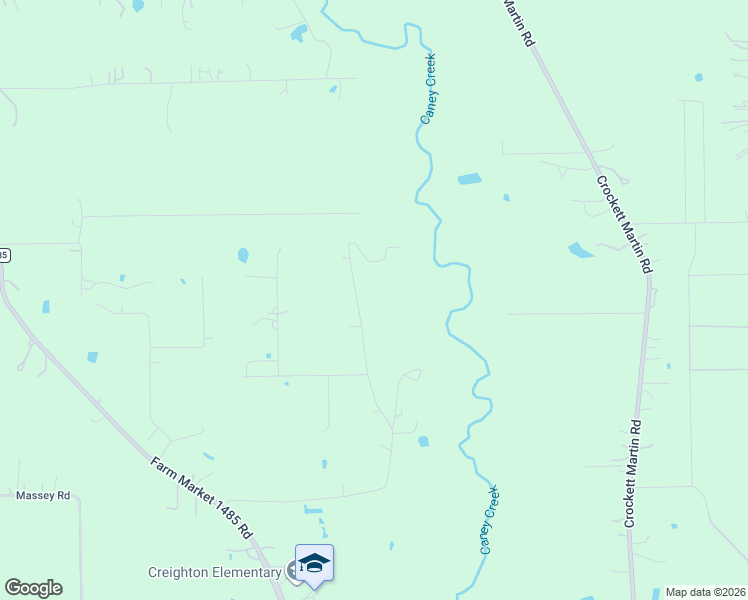 map of restaurants, bars, coffee shops, grocery stores, and more near 11441 Metts Road in Conroe