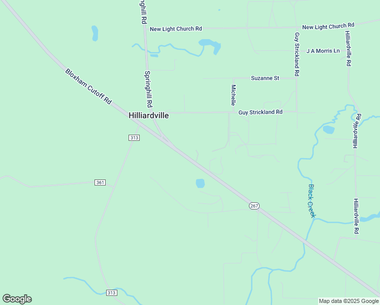 map of restaurants, bars, coffee shops, grocery stores, and more near 75 Sandy Acres Circle in Crawfordville
