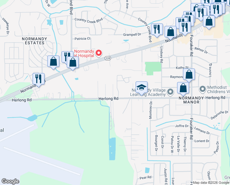 map of restaurants, bars, coffee shops, grocery stores, and more near 1867 Doyon Court in Jacksonville