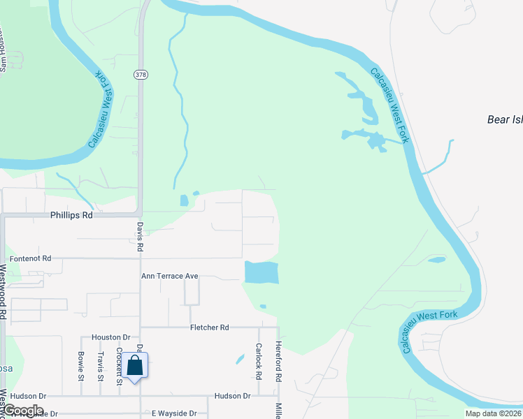 map of restaurants, bars, coffee shops, grocery stores, and more near 505 Poinciana Lane in Westlake