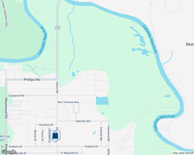 map of restaurants, bars, coffee shops, grocery stores, and more near 505 Poinciana Ln in Westlake
