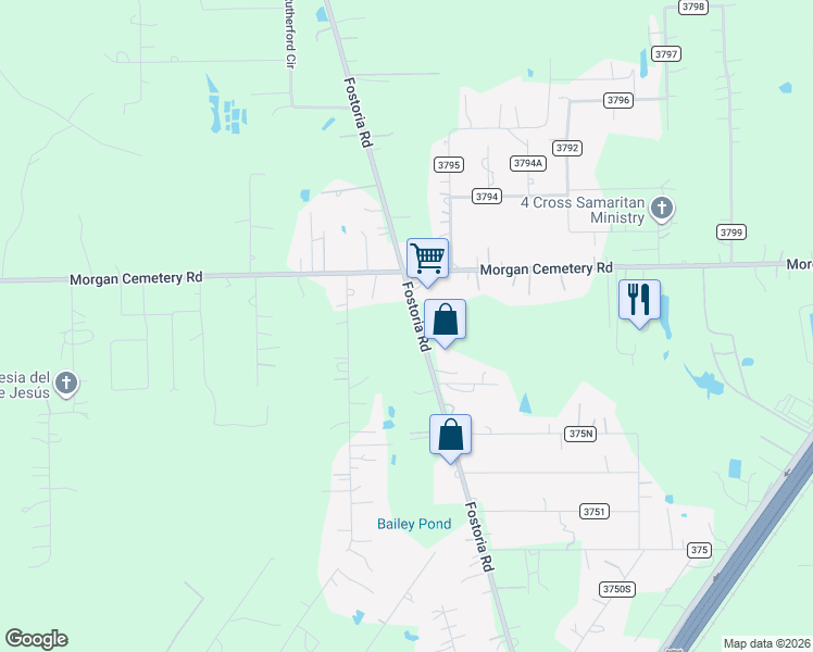 map of restaurants, bars, coffee shops, grocery stores, and more near 10994 Fostoria Road in Cleveland