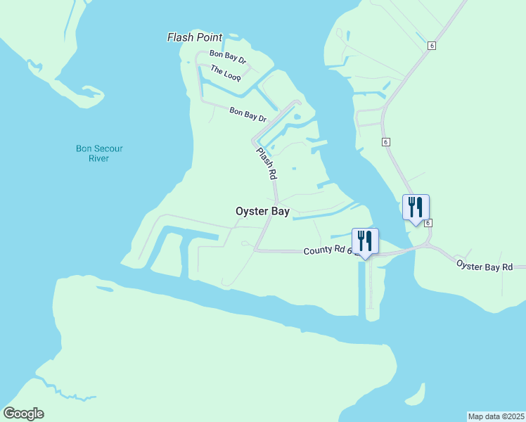 map of restaurants, bars, coffee shops, grocery stores, and more near in Oyster Bay