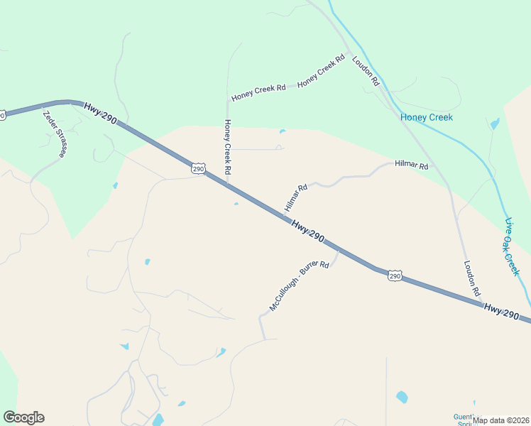 map of restaurants, bars, coffee shops, grocery stores, and more near 5384 U.S. 290 in Fredericksburg