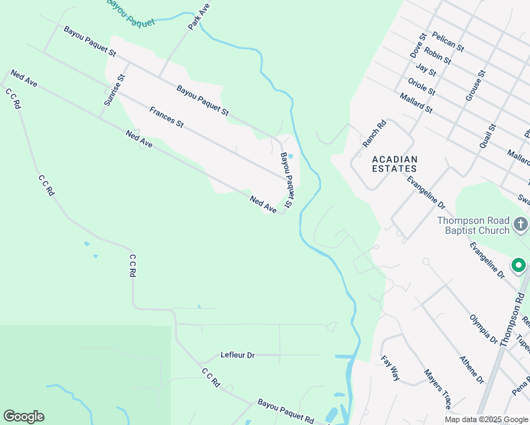 map of restaurants, bars, coffee shops, grocery stores, and more near 153 Ned Avenue in Slidell