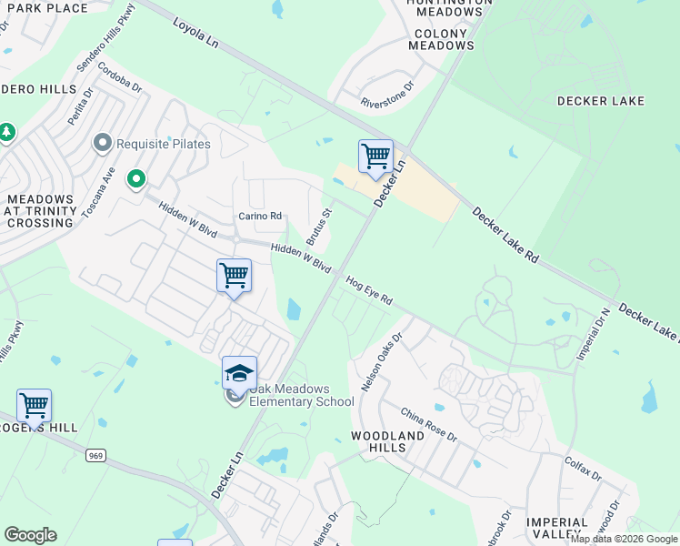 map of restaurants, bars, coffee shops, grocery stores, and more near in Travis County