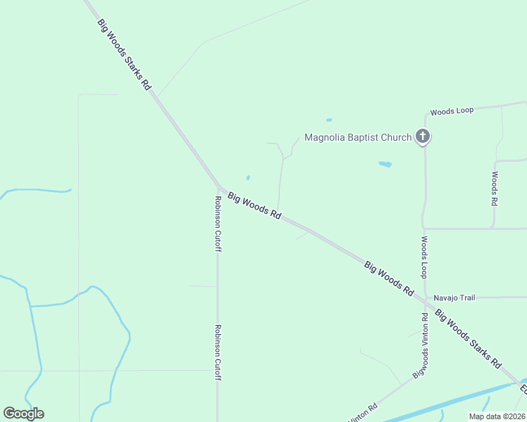 map of restaurants, bars, coffee shops, grocery stores, and more near 1282 Big Woods Starks Road in Vinton