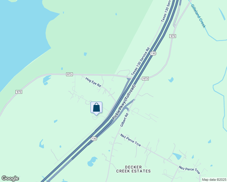 map of restaurants, bars, coffee shops, grocery stores, and more near 15118 Hog Eye Road in Manor