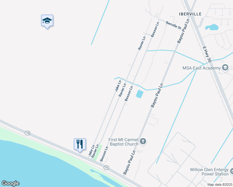 map of restaurants, bars, coffee shops, grocery stores, and more near 1795 Jake Lane in Sunshine