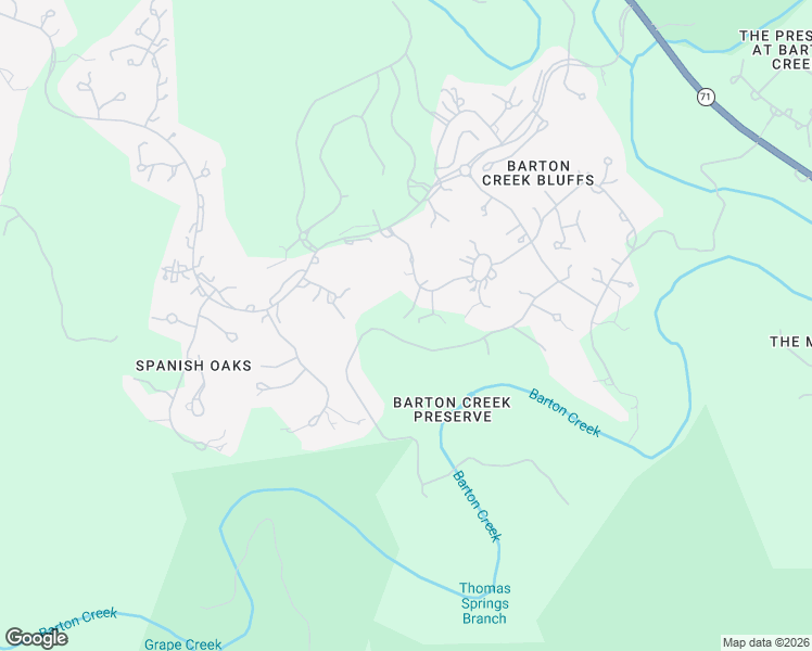 map of restaurants, bars, coffee shops, grocery stores, and more near 12105 Musket Rim Street in Austin