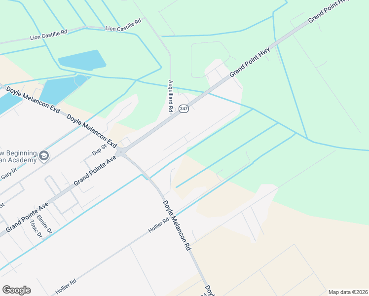 map of restaurants, bars, coffee shops, grocery stores, and more near 1060 Bridgetowne Lane in Breaux Bridge