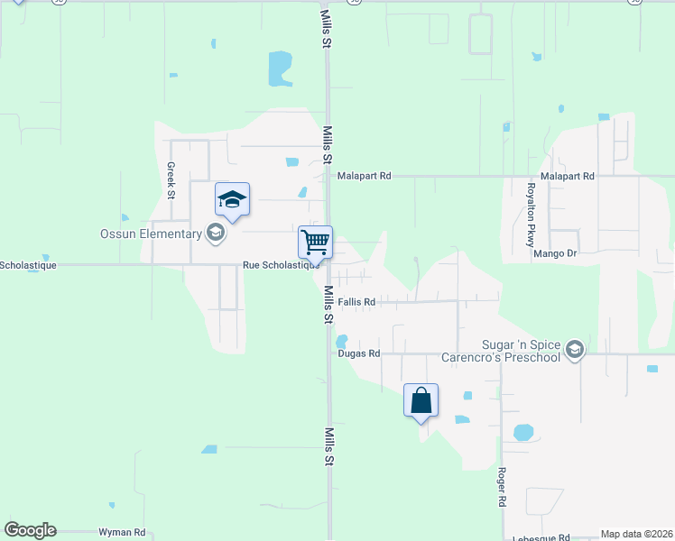 map of restaurants, bars, coffee shops, grocery stores, and more near 101 Sanro Drive in Lafayette