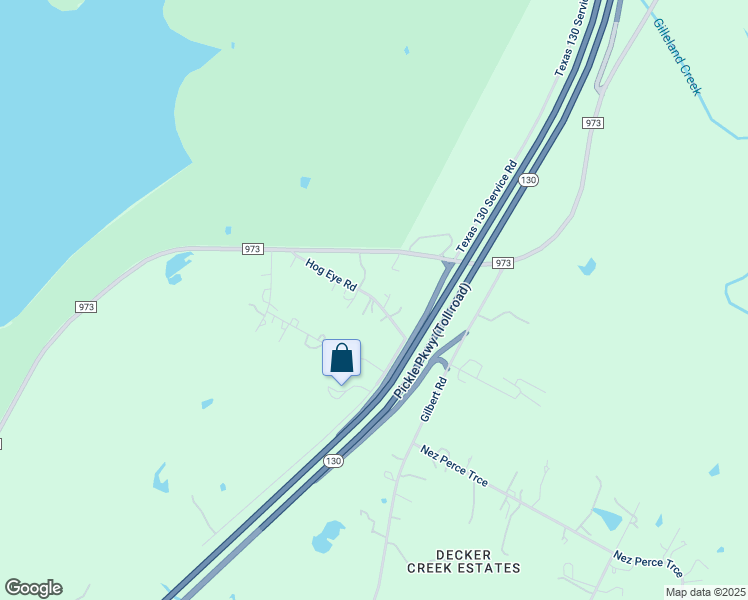 map of restaurants, bars, coffee shops, grocery stores, and more near 15118 Hog Eye Road in Manor