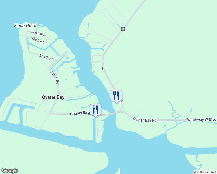 map of restaurants, bars, coffee shops, grocery stores, and more near 4279 County Road 6 in Gulf Shores