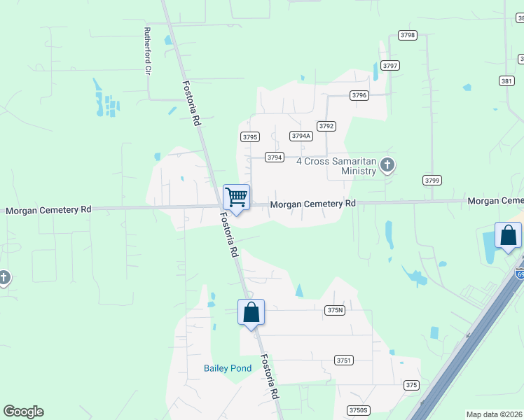 map of restaurants, bars, coffee shops, grocery stores, and more near 26864 Morgan Cemetery Road in Cleveland