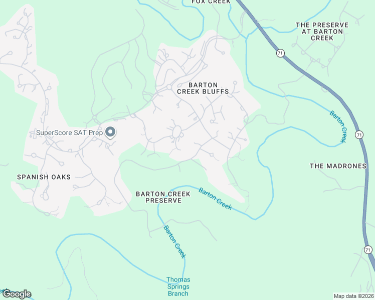 map of restaurants, bars, coffee shops, grocery stores, and more near 11528 Overlook Pass in Austin