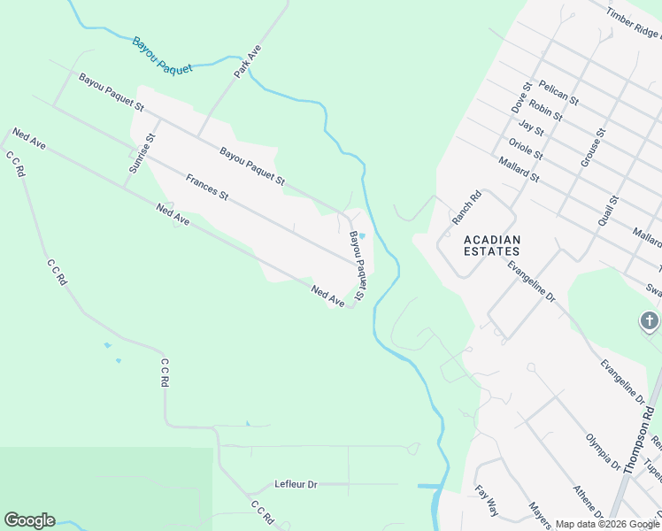 map of restaurants, bars, coffee shops, grocery stores, and more near 151 Frances Street in Slidell