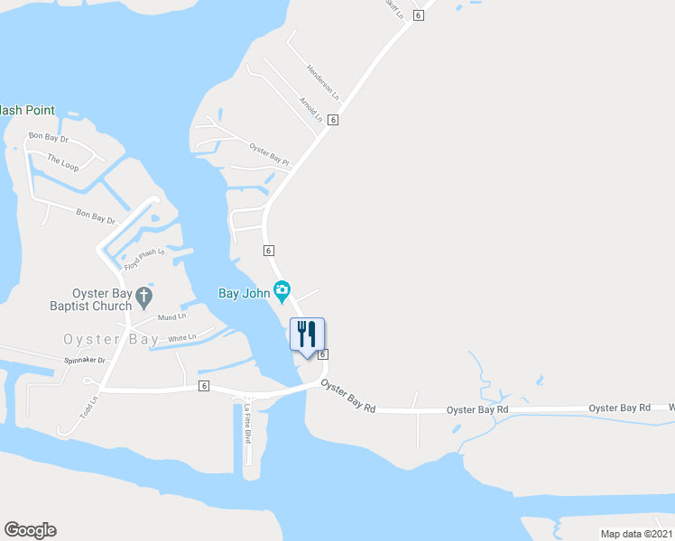 map of restaurants, bars, coffee shops, grocery stores, and more near 4360 County Road 6 in Gulf Shores