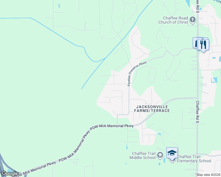 map of restaurants, bars, coffee shops, grocery stores, and more near 1730 Boston Commons Way in Jacksonville
