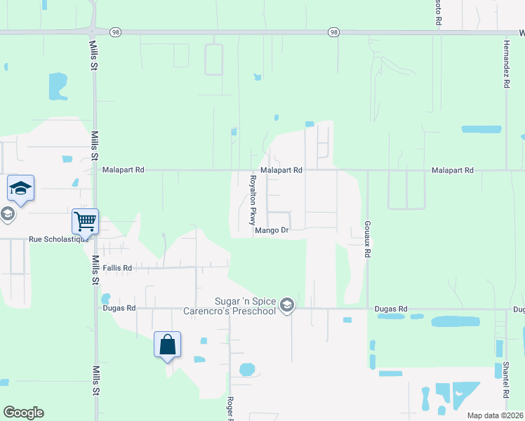 map of restaurants, bars, coffee shops, grocery stores, and more near 312 Common Pointes Drive in Lafayette