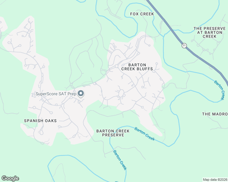 map of restaurants, bars, coffee shops, grocery stores, and more near 11916 Musket Rim Street in Austin