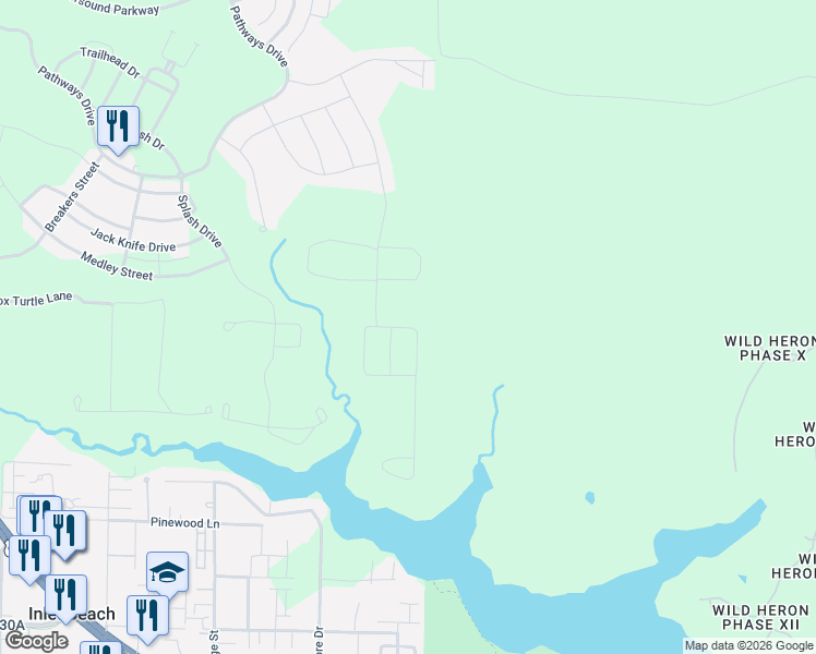 map of restaurants, bars, coffee shops, grocery stores, and more near in Sunnyside