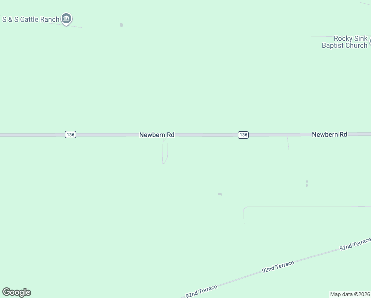 map of restaurants, bars, coffee shops, grocery stores, and more near Newbern Road in Live Oak