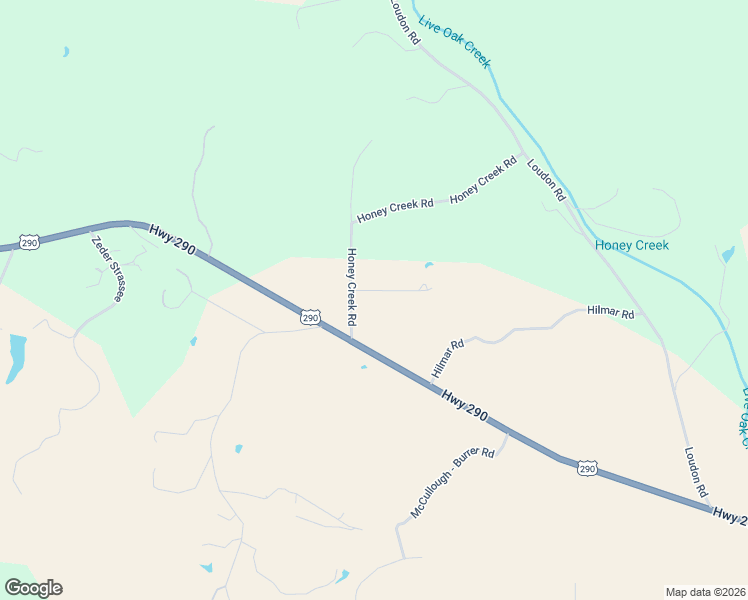 map of restaurants, bars, coffee shops, grocery stores, and more near 5384 U.S. 290 in Fredericksburg