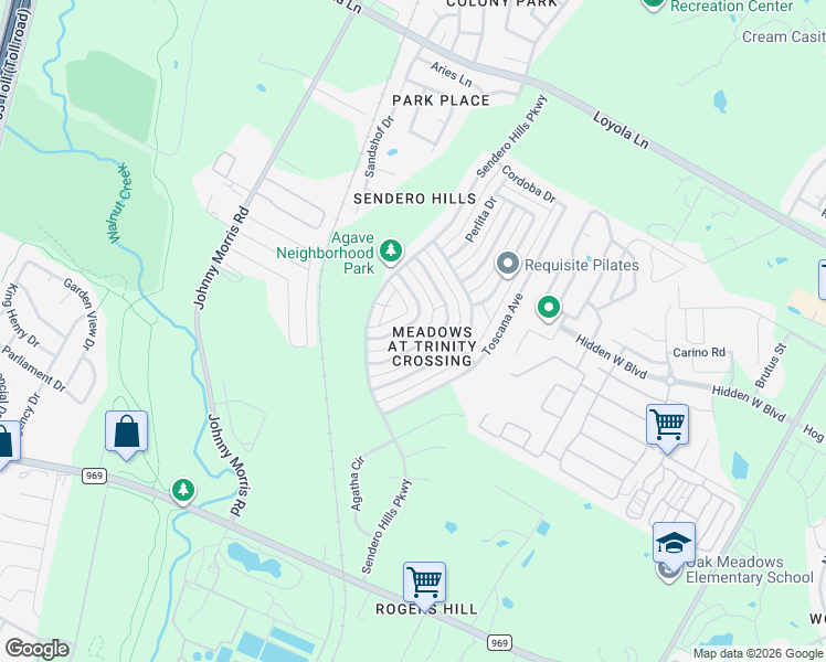 map of restaurants, bars, coffee shops, grocery stores, and more near in Austin