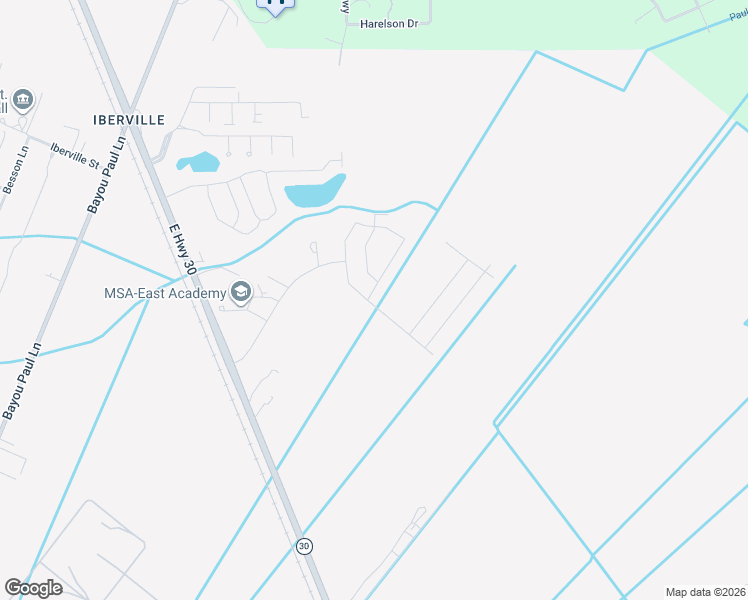 map of restaurants, bars, coffee shops, grocery stores, and more near 1995 Oakwood Drive in Saint Gabriel
