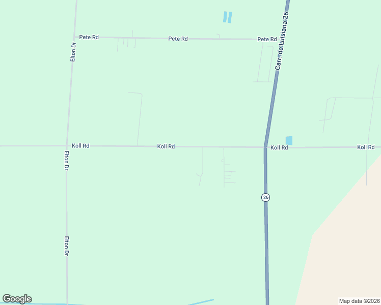 map of restaurants, bars, coffee shops, grocery stores, and more near 4369-4649 Koll Road in Jennings