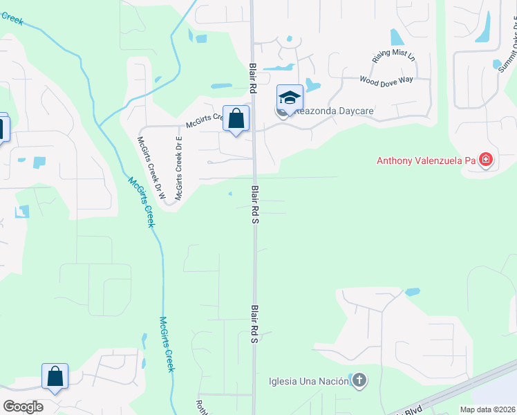 map of restaurants, bars, coffee shops, grocery stores, and more near 1535 Blair Road in Jacksonville