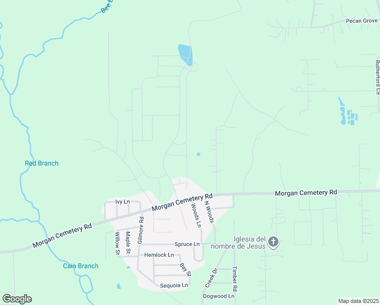 map of restaurants, bars, coffee shops, grocery stores, and more near 10623 Lost Maples Drive in Cleveland
