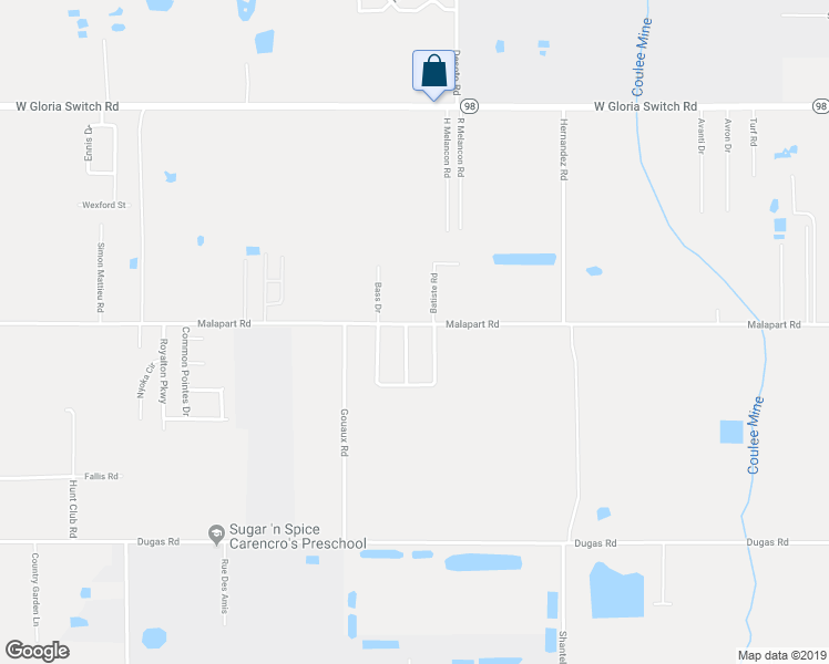 map of restaurants, bars, coffee shops, grocery stores, and more near 101 Prairie View Drive in Lafayette