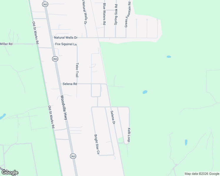 map of restaurants, bars, coffee shops, grocery stores, and more near 13907 Selena Drive in Tallahassee