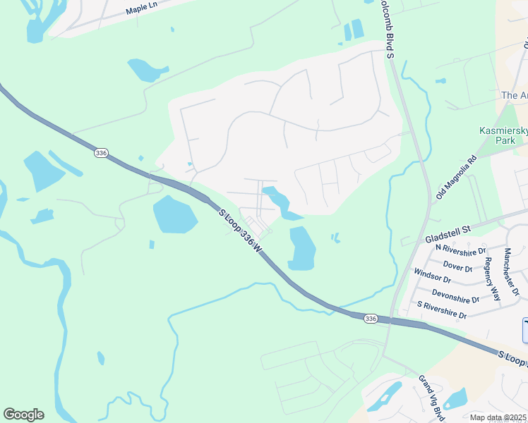 map of restaurants, bars, coffee shops, grocery stores, and more near 2490 South Loop 336 West in Conroe
