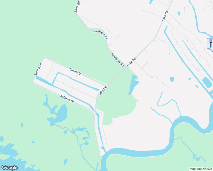 map of restaurants, bars, coffee shops, grocery stores, and more near 59221 Lake Road in Lacombe
